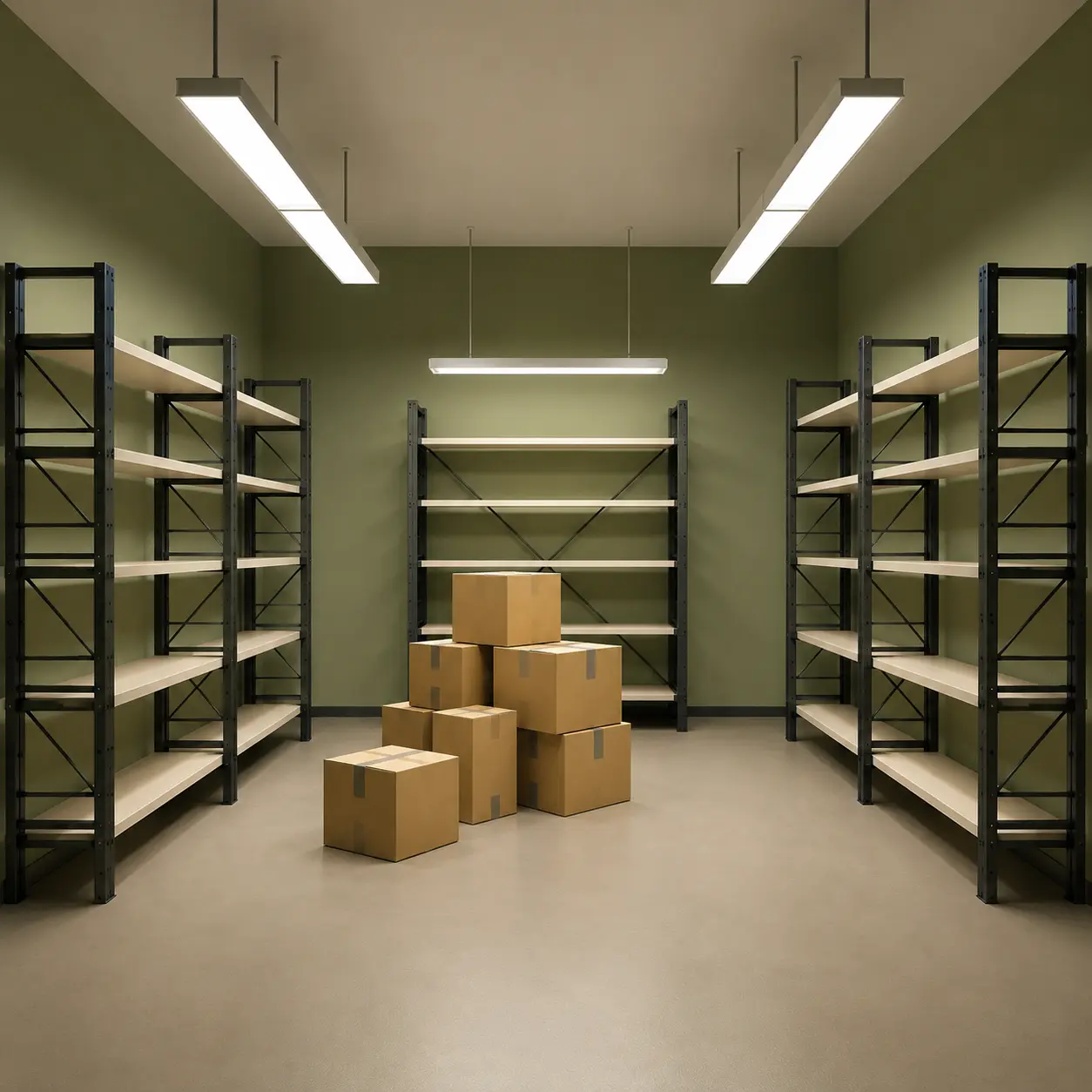 Industrial cold storage warehouse in UAE with insulated infrastructure, refrigeration systems, and temperature-controlled environment for long-term cold chain operations.