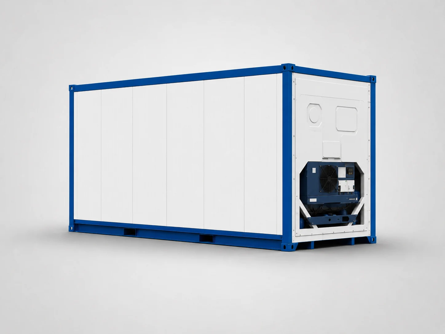 Portable chiller room in UAE designed to maintain stable commercial cooling temperatures for temporary and mobile cold storage