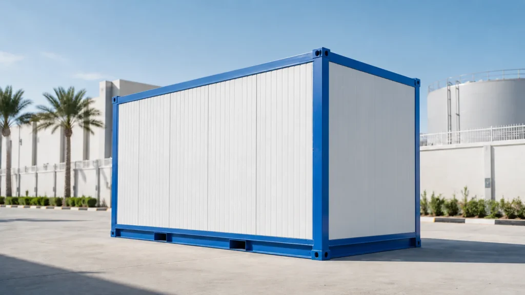 Portable Chiller storage System in UAE used for temporary cold storage in UAE for commercial food storage